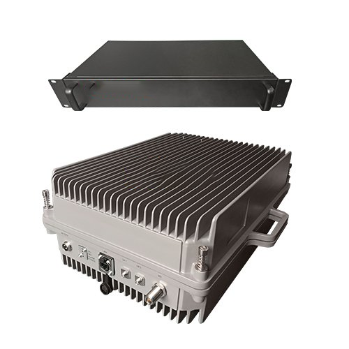  熊口管理区TETRA800数字警用集群数字光纤直放站远近端机